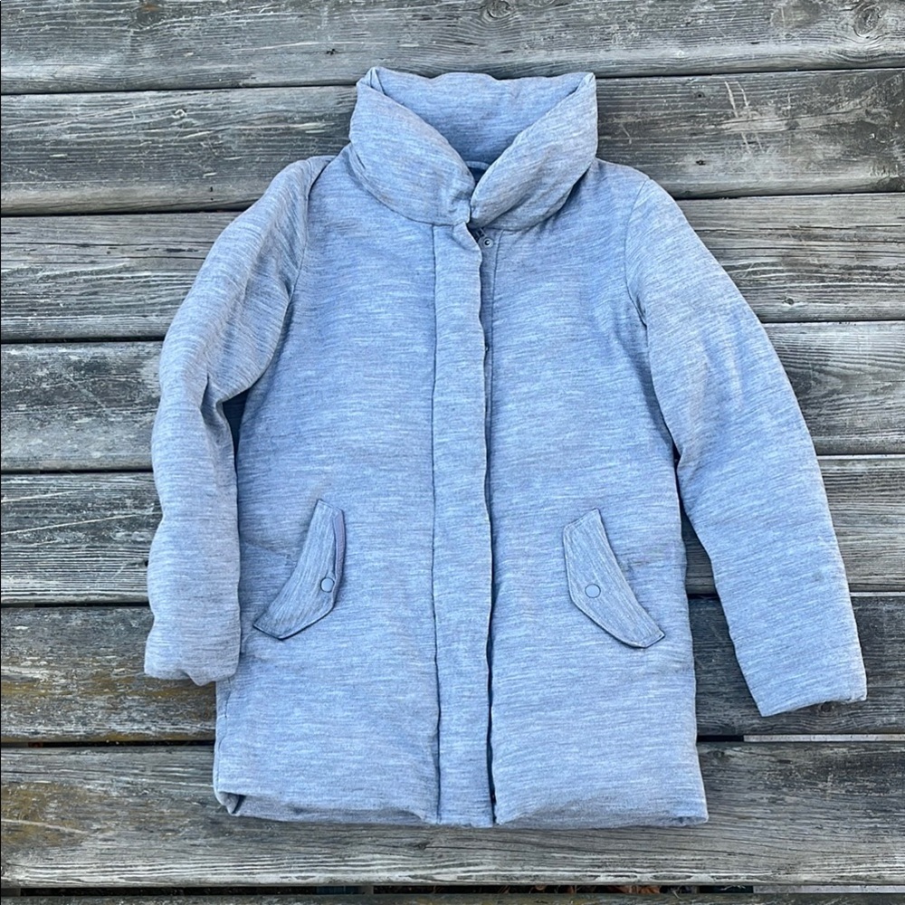 GAP Gray Puffer Primaloft  Jacket XS